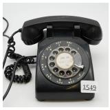 Black Rotary Telephone