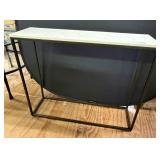 Pottery Barn Delaney Marble Console Table