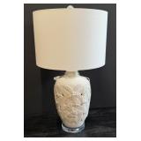 Crestview Collection Coastal Leaf Table Lamp