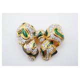 Kenneth Jay Lane Bow Brooch Pin
