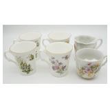 Assorted Porcelain Mugs
