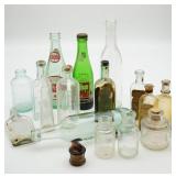 Collection of Vintage Bottles 7up Elizabeth City