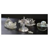 Assorted Crystal Figurines