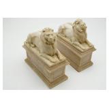 Alva Museum Replica Lion Bookends