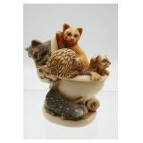 Harmony Kingdom Potty Time Cats & Toilet
