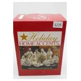 Holiday Accents Porcelain Nativity Set