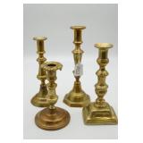 Brass Candlestick Holders