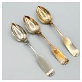 N. Watson Pure Coin Silver Spoons