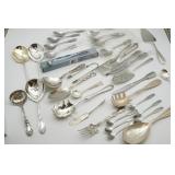 Assorted Silverplate Serving Pieces Nice