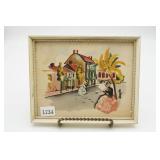 Watercolor Print Charleston Street Scene