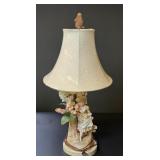 Porcelain Figural Table Lamp