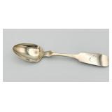 T.W. Bell Coin Silver Spoon