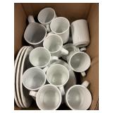 Assorted White Dishes
