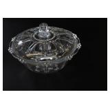 Clear Covered Candy Dish