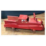 Vintage Wooden Ride on Toy Truck