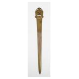 Art Nouveau Brass Letter Opener