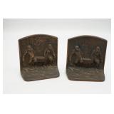 Pair of Bronze Finish Pirate