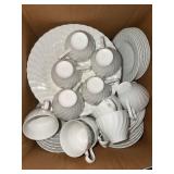 Collection of Assorted White China