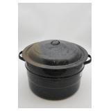 Enamelware Steamer Pot