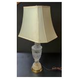 Lead Crystal Table Lamp