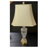 Lead Crystal Table Lamp