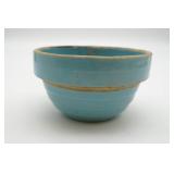Turquoise Robin Egg Blue Stoneware Mixing Bowl