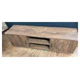 Rustic Finish TV Console