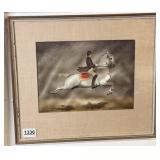 Josef Plank Capriole Lithograph Print Spanish
