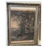 1865 Victorian Steel Engraving A Dream of the