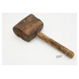 Primitive Wood Tool Mallet Maul Gavel