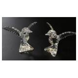 Crystal Hummingbird Figurines (2)