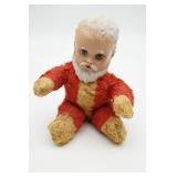 Baby Santa Rubber Face Plush Doll