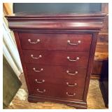 Mahogany Finish Chest