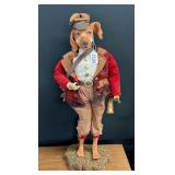 Anthropomorphic Hound Dog Master Huntsman