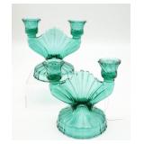 Jeannette Glass Swirl Ultramarine Double