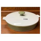 Corning Ware Casserole Dishes Avocado Green (1)