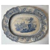 Antique Staffordshire Blue & White Transferware