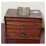 Antique Chinese Mahjong Set