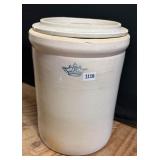 8 Gallon Blue Crown Stoneware Crock