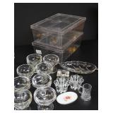 Plastic Storage Totes, Sherbets, Candle Holders &