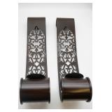 Decorative Metal Candle Wall Sconces