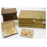 Jewelry Boxes and Assorted Jewelry