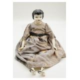 Antique German China Head Doll