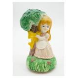 Ceramic Girl and Tree Music Box Spencer Gifts