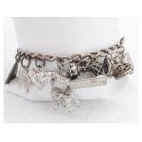 Sterling Silver Charm Bracelet