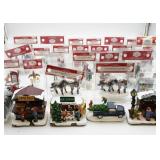 Large Collection of Holiday Time Christmas Village