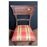 Empire Style Mahogany Carved Acanthus Accents