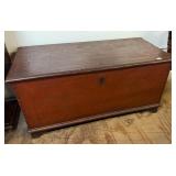 19th Century American Folk Art Blanket Chest