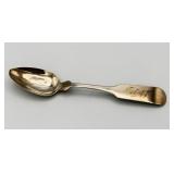 J. Parker Coin Silver Spoon