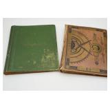 (2) Scrapbooks Antique Post Cards, Greeting Cards